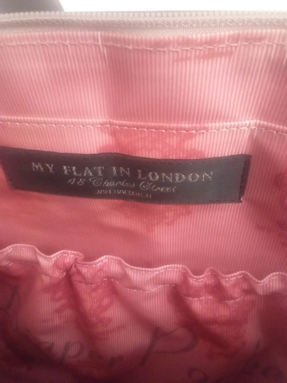 My Flat in London argyle diaper bag created by designer Jan Haedrich